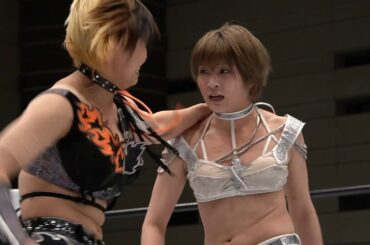 【スターダム】MIRAIと安納サオリの前哨戦！朱里＆MIRAI＆壮麗亜美 vs 安納サオリ＆水森由菜＆HANAKO-12.9大阪大会-【STARDOM】