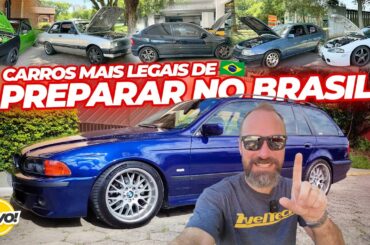 Carros "populares" legais de preparar no Brasil! GM Aspirado 4 boca, AP Turbo, BMW 6 cil Turbo e +