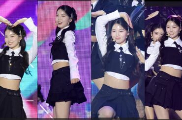 【4K】240110 CIRCLECHART 니쥬 아야카 HEARTRIS 직캠 NiziU AYAKA Fancam