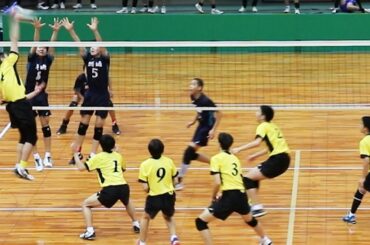 【JOC中学選抜バレー2023】愛知選抜 vs 長崎選抜 第1セット＜男子バレーボール＞