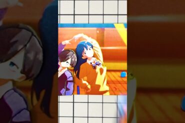 山田杏奈＆市川京太郎を立体化してみた【アニメの名シーンを立体化】 #僕の心のヤバイやつ #僕ヤバ #シャドーボックス #Shorts