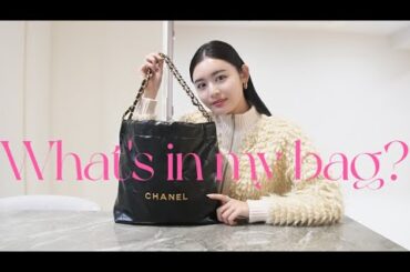 【What's in my bag?】27歳モデルのお仕事バックの中身は??👜/iPad/美容/健康/ファッション/