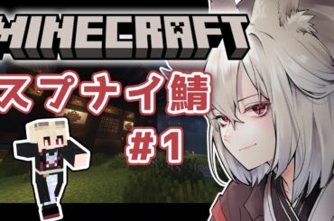 【Minecraft】マイクラ、やるぞおおお！！！！！半年ぶりのスプナイ鯖！！【九曜歌鈴│新人Vtuber】