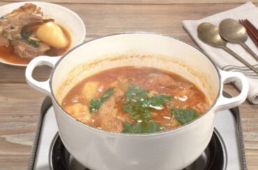 【3分クッキング公式】豚スペアリブのカムジャタン