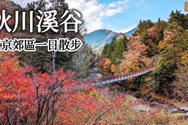 秋川溪谷｜東京郊區一日散步🐾壯麗溪谷美景與田園風光、釜飯&漢堡排&壽司&天婦羅&可樂餅！無雷日式美食吃整天太幸福了｜日本旅遊、日本旅行、Satori日本生活