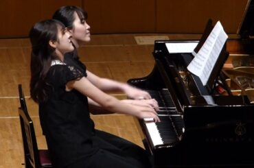 第17回フレッシュ横浜音楽コンクール本選／上田萌莉＆田中由惟　バーバー：スーヴェニール Op.28 第1曲 ワルツ、第6曲 ギャロップ