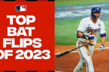 TOP bat flips of 2023! (Ft. Shohei Ohtani, Ronald Acuña Jr., Juan Soto and MORE)