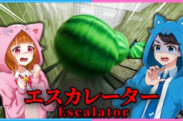異変を探せ！無限ループする『エスカレーター』からの脱出😰【 エスカレーター 】