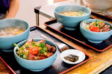 爆売れ肉うどん！天ぷらラッシュ！絶対に行きたい全国のうどん屋６選丨Udon Noodles Restaurant - JAPANESE FOOD