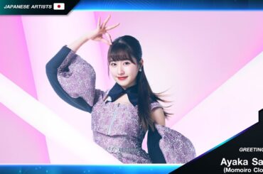 Greeting from “Ayaka Sasaki (from Momoiro Clover Z)” @JAPAN EXPO THAILAND 2024