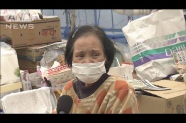 石川・志賀町　雪予報もビニールハウスで避難生活続く(2024年1月15日)