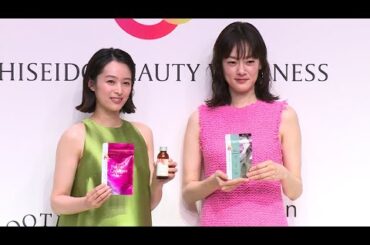 清野菜名、あいみょんの楽曲で「感情が高まった」（SHISEIDO BEAUTY WELLNESS 新ブランド・商品発表会／清野菜名 市川実日子）