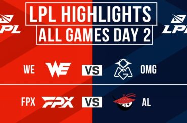 LPL Highlights ALL GAMES Day 2 | LPL Spring 2024