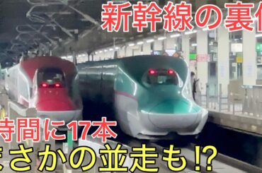 【17本/時】日本でここしか見られない新幹線の並走も見られる日本一の新幹線ラッシュが凄すぎる