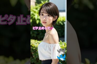 【波瑠似】ピタ止めして💕 #shorts #short #可愛い #そっくりさん #ピタ止め #ピタ止めチャレンジ #ピタ止め画像 #波瑠