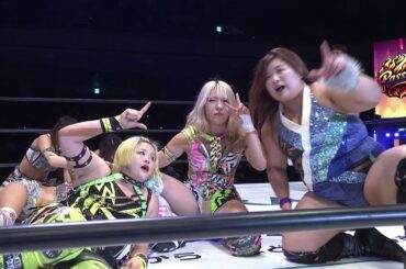 【スターダム】超党派ユニットバトル！朱里＆白川未奈＆星来芽依 vs 高橋奈七永＆優宇＆AZM！-12.29両国国技館大会-【STARDOM】