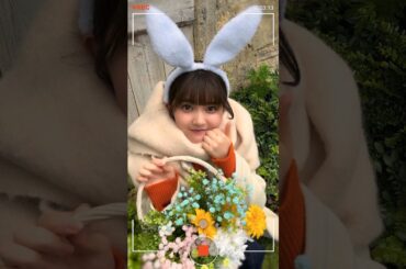 ぴょん🐰なでてくれる人、いますか？ #日向坂46 #山下葉留花 #うさぎ #shorts