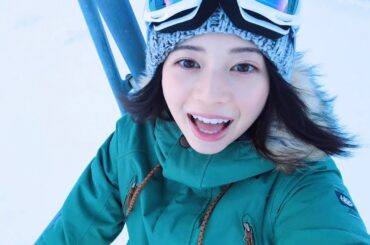 桜田ひより、スノボ初体験！雪山で笑顔連発　誕生日サプライズに喜ぶ姿も　JR SKISKI 2023-2024年 メーキング動画