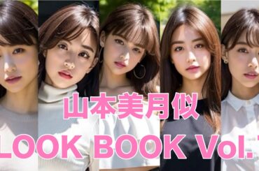 【山本美月似】 LOOK BOOK Vol.1 #山本美月 #そっくりさん #可愛い #写真集 #lookbook