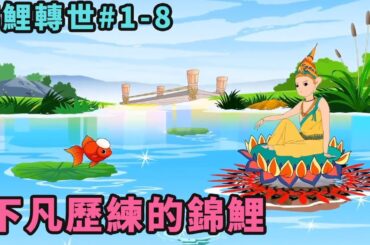 錦鯉轉世#1-8|：錦鯉下凡歷練，被鄭家收養，自此以後好運連連【葉三秒123】