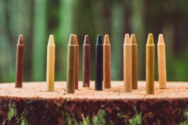 Japan has too many trees, so we turned them into crayons