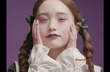 NMB48 山本彩・アダムスファミリー・ ウェンズデーコスで『 てへぇっ！　・・・』Sayaka Yamamoto