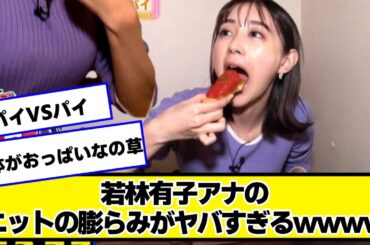 若林有子アナ膨らみがヤバすぎるwwww【ネットの反応】#美女bra