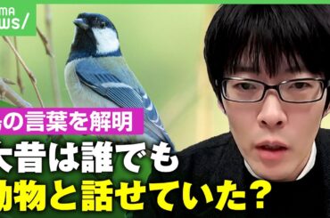 【鳥も文法で会話】「20個以上の単語を使い…」シジュウカラの言葉を解明！動物言語学者に迫る｜アベヒル