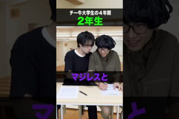 【あるある】チー牛大学生の４年間… #shorts