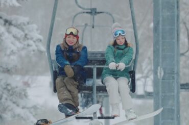 JR SKISKI 雪よ、推してくれ。リフトにて篇【桜田ひより】