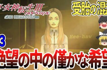 【ゆっくり実況】【真・女神転生３HD REMASTER】絶望を抱き世界に失望する…混沌の世界で一人生き抜く覚悟