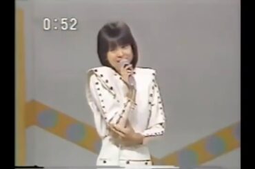 松田聖子　秘密の花園　1983年NHKのど自慢より