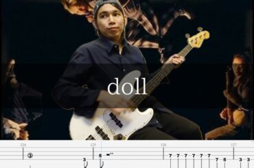 Chilli Beans. - doll  ベース 弾いてみた TAB Bass Cover