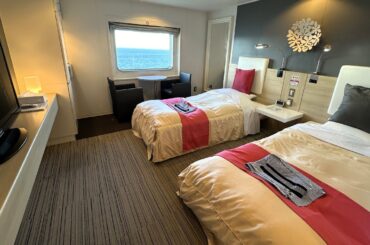 青森 八戸→北海道 苫小牧 冬の太平洋 7時間フェリー旅 特等室