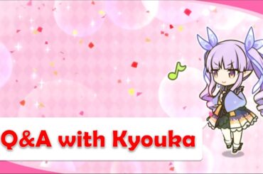 【プリコネR】【誕生日一問一答】『02月02日　キョウカ』(CV: 小倉唯)【英語字幕版】【ENG SUB】(Priconne ENG SUB)