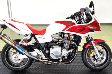 2008年モデル CB1300Super ボルドール 14,583km ワイバンフルエキ グリップヒーター他 カスタム合計16点53万相当 車検2年付 諸費用込99.99万 ケーズバイク