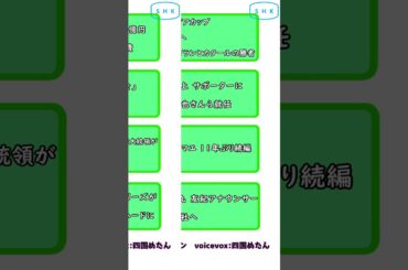 1分間で分かる 雑なニュース #440【ザッツニュー！】 2024.02.07　 #short #japanese #news #ニュース