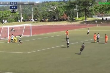 ハイライト【沖縄新人戦2023年度女子】決勝　合同（美里・普天間・八重山・久米島）vs 首里　2023第31回沖縄県高校新人体育大会サッカー競技女子（スタメン概要欄掲載）