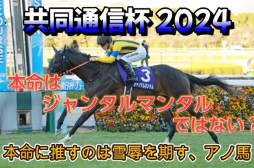 共同通信杯 2024【ジャンタルマンタルは本命にしない？】