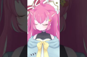 新モデルになりました！【#雛森ひまめ/#新人Vtuber/#個人vtuber/#Vtuber】#shorts