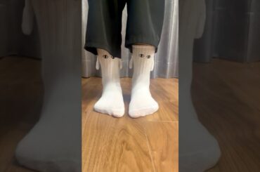 櫻坂46 大沼晶保 あきぽの靴下劇場 最近お気に入りの靴下で靴下劇場「ベストフレンド」撮ってみました♪