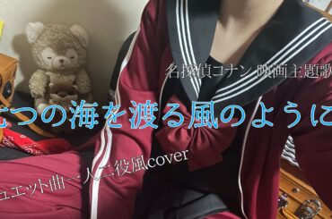 名探偵コナン紺碧の棺 主題歌『七つの海を渡る風のように/愛内里菜×三枝夕夏』1人でデュエット風に歌ってみた🖤🌙by reamleep