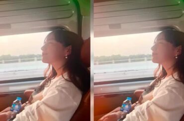 新着- 比嘉愛未、光の中から女神が降臨！キラキラ輝く黄金の横顔にうっとり