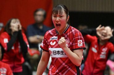 笹尾明日香 vs アドリアーナ ディアス T FINAL GAME 日本生命レッドエルフ vs 京都カグヤライズ ノジマTリーグ 2023-2024 8月30日 代々木第二体育館 【卓球Tリーグ公式】