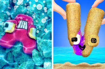 アルファベットの伝承はどこに？*金持ちVS貧乏人の文字変身*。