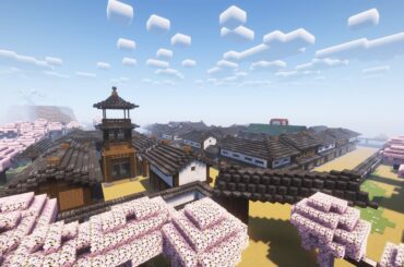 【マイクラ】1か月で作った街をおひろめする！！アツクラ本気サバイバルワールド最終回！！【アツクラ】