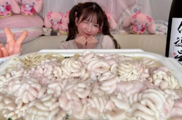 【大食い】白子ラーメン【もえあず】