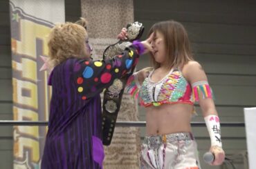 【スターダム】フキゲンです★が星来芽依のハイスピード王座への挑戦を表明！『ハイスピードチョーセンデース！』-1.13大阪大会-【STARDOM】