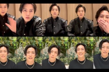 山下智久　インスタライブ 2024/02/11 ゲスト:亀梨和也