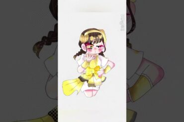 #鹿目凛 ちゃん #ぺろりん  描いてみた！#でんぱ組